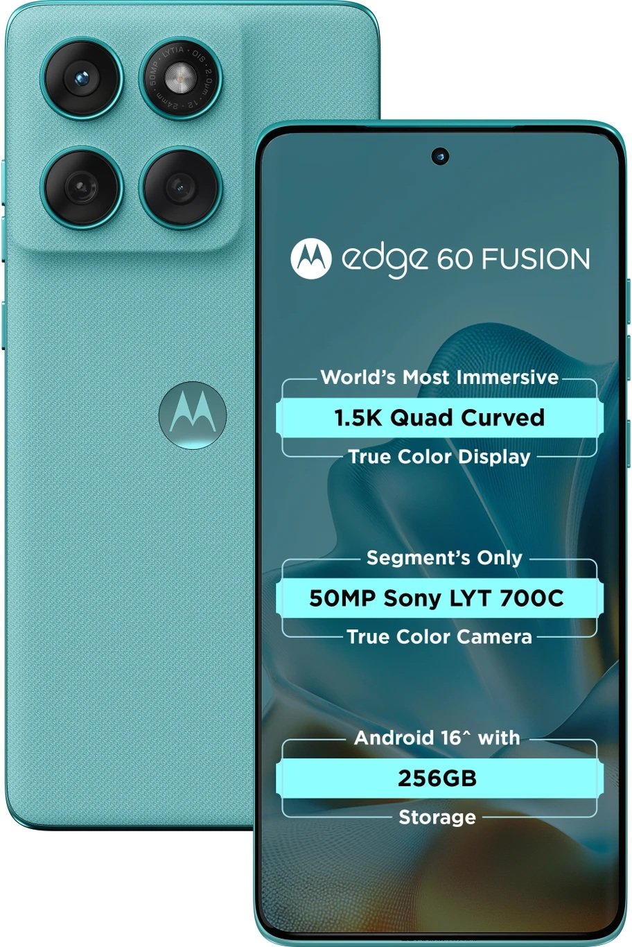 Edge 60 Fusion 5G (PANTONE Amazonite, 256 GB) (8 GB RAM)