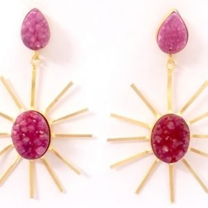 Natural Stone Earing